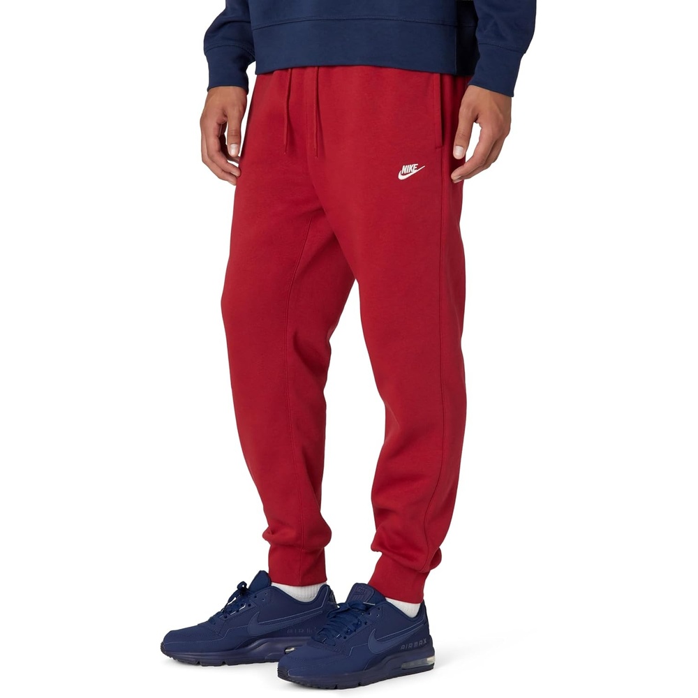 image:imageNike Mens Club JoggersTough RedTough RedWhite