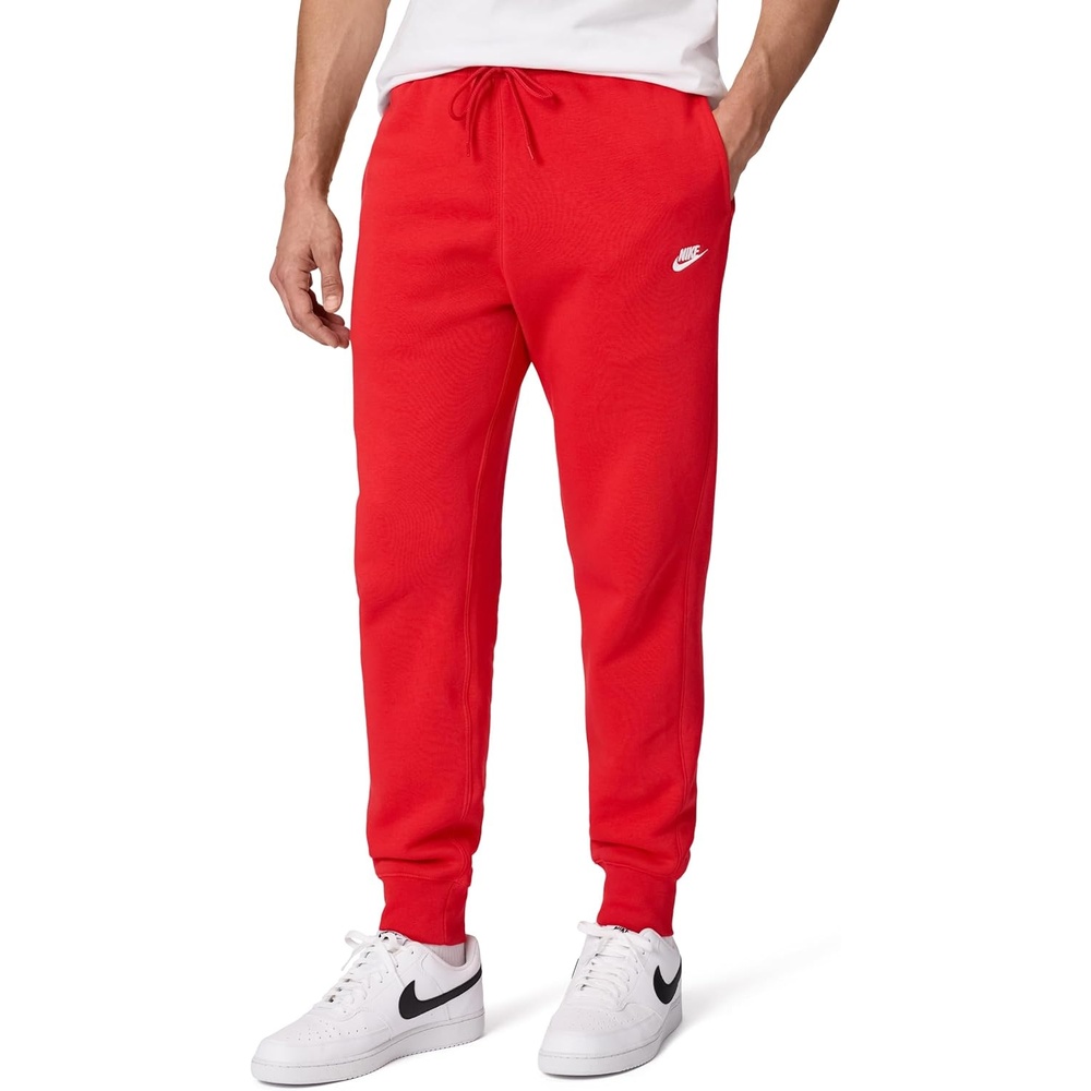 image:imageNike Mens Club JoggersUniversity RedUniversity RedWhite