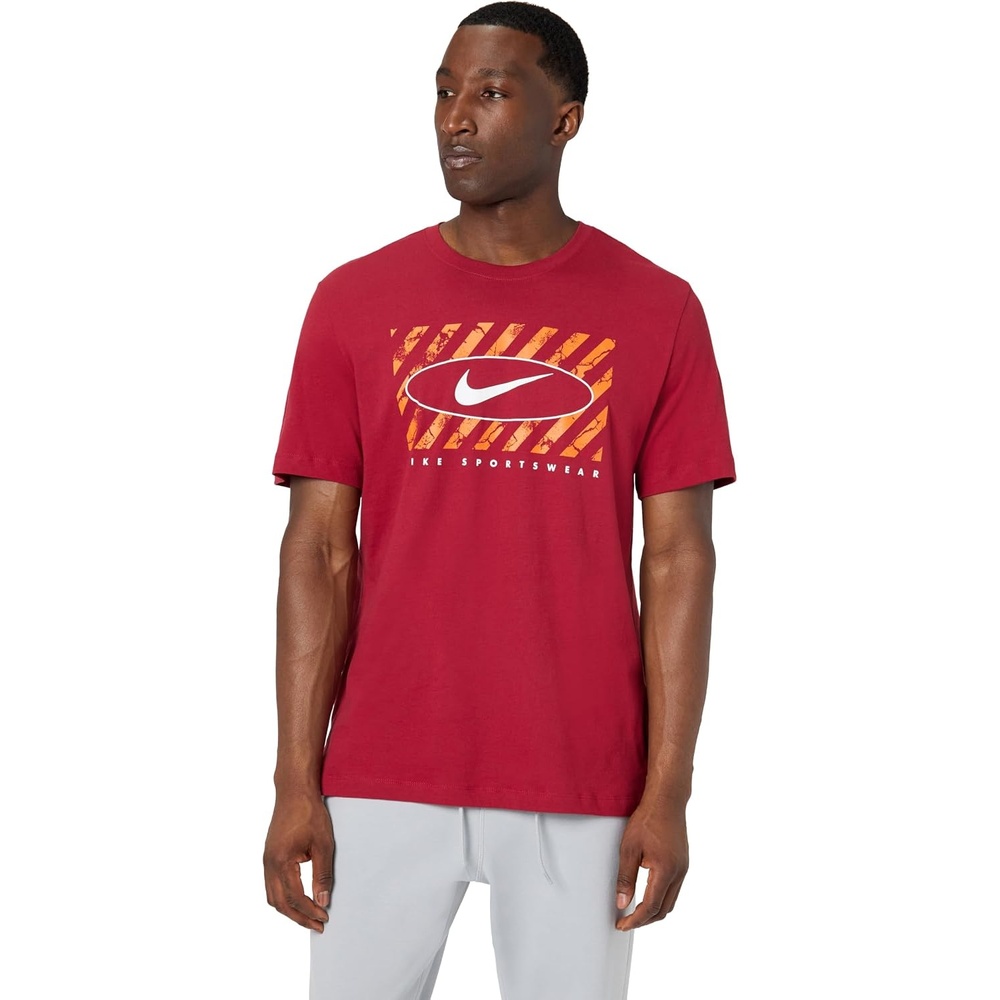 image:imageNike Mens Sportswear Tee Shirt Graphic TShirtTough Red