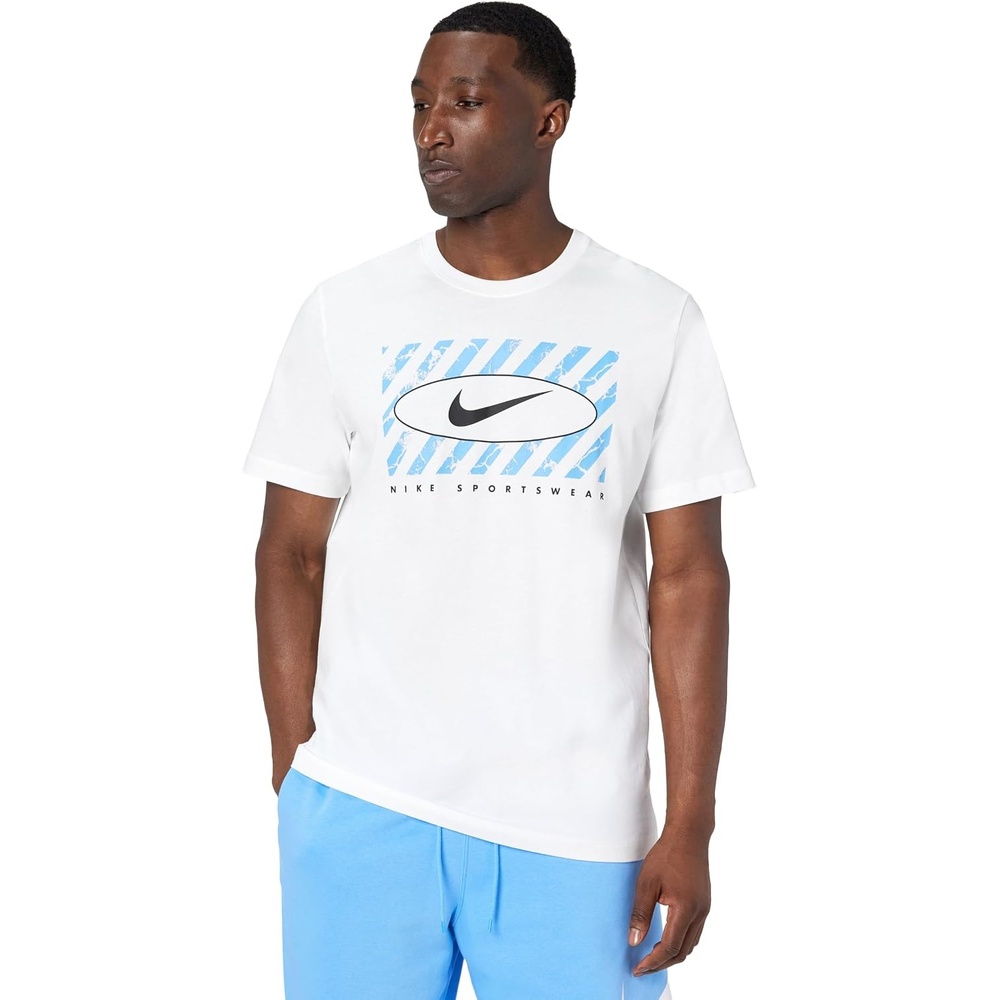 image:imageNike Mens Sportswear Tee Shirt Graphic TShirtWhite