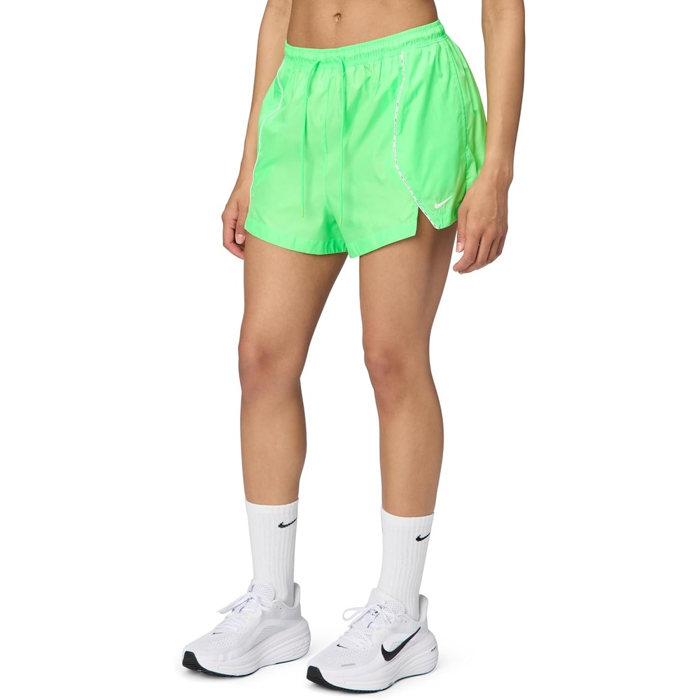 image:imageNike Womens Sportswear Athletics Department Woven ShortsIllusion GreenSailSail