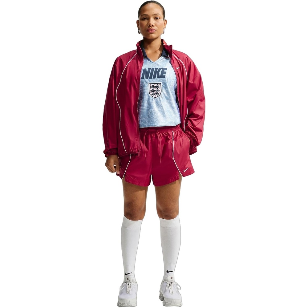 image:imageNike Womens Sportswear Athletics Department Woven ShortsTough RedSailSail