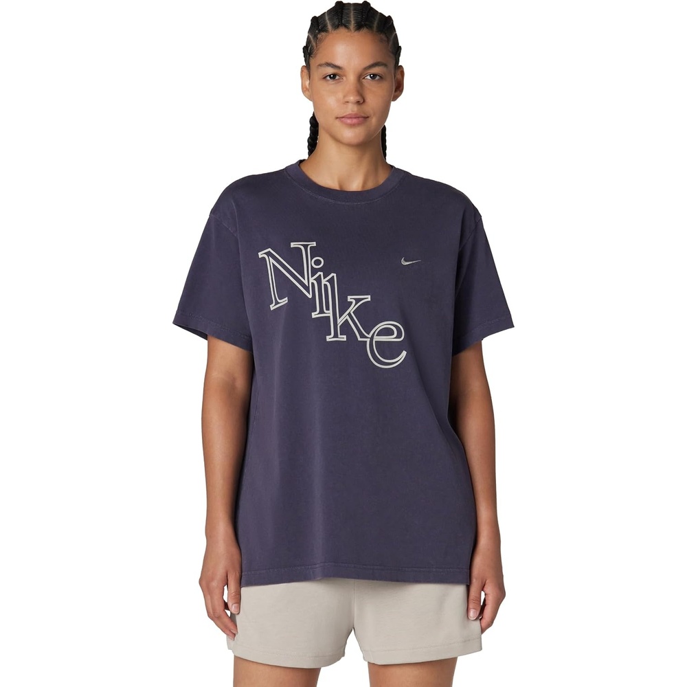 image:imageNike Womens Sportswear Classic Oversized TShirtGridiron