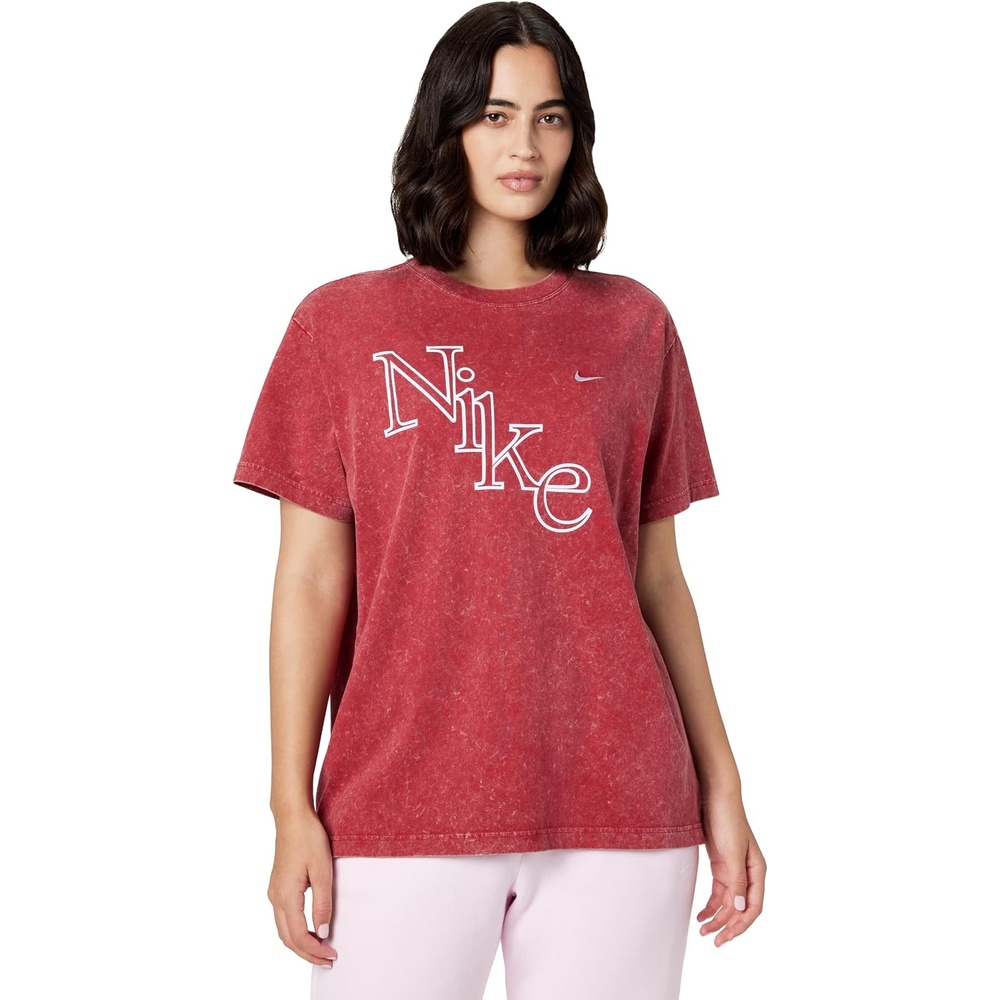 image:imageNike Womens Sportswear Classic Oversized TShirtTough Red