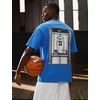 Nike Men’s ’72 Basketball Graphic T-Shirt(Pacific Blue)