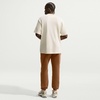Nike Men’s Club Cuffed Brushed Fleece Pants(Ale Brown/Ale Brown/White)