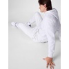 Nike Men’s Club Cuffed Brushed Fleece Pants(Birch Heather/White/White)