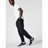 Nike Men’s Club Cuffed Brushed Fleece Pants(Black/Black/White)