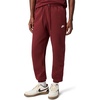 Nike Men’s Club Cuffed Brushed Fleece Pants(Dark Team Red/Dark Team Red/White)