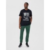 Nike Men’s Club Cuffed Brushed Fleece Pants(Fir/Fir/White)