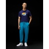 Nike Men’s Club Cuffed Brushed Fleece Pants(Green Abyss/Green Abyss/White)