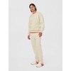 Nike Men’s Club Cuffed Brushed Fleece Pants(Light Khaki/Light Khaki/White)