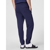 Nike Men’s Club Cuffed Brushed Fleece Pants(Obsidian/Obsidian/White)