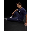 Nike Men’s Club Cuffed Brushed Fleece Pants(Obsidian/Obsidian/White)