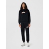 Nike Men’s Club Fleece Pullover Hoodie(Black/Black/Safety Orange)