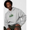 Nike Men’s Club Fleece Pullover Hoodie(Dark Grey Heather/Light Smoke Grey/Fir/White)