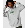 Nike Men’s Club Fleece Pullover Hoodie(Dark Grey Heather/Light Smoke Grey/Fir/White)