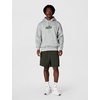 Nike Men’s Club Fleece Pullover Hoodie(Dark Grey Heather/Light Smoke Grey/Fir/White)