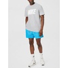 Nike Men’s Dri-FIT Practice Mesh 5″ Short(Light Current Blue/Pale Ivory)