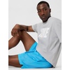 Nike Men’s Dri-FIT Practice Mesh 5″ Short(Light Current Blue/Pale Ivory)