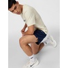 Nike Men’s Dri-FIT Practice Mesh 5″ Short(Midnight Navy/Pale Ivory)