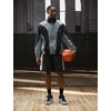 Nike Men’s Dri-fit Basketball Jacket(Smoke Grey/Black/Light Smoke Grey/White)