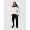 Nike Men’s Puffer Jacket(Light Orewood Brn/Black/White)