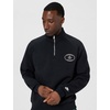 Nike Men’s Sportswear Club Half-zip Fleece Sweatshirt(Black/Black)