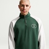 Nike Men’s Sportswear Club Half-zip Fleece Sweatshirt(Fir/Phantom)