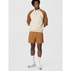 Nike Men’s Sportswear Club Half-zip Fleece Sweatshirt(Sanddrift/Ale Brown)