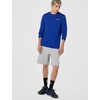 Nike Men’s Sportswear Club Long-Sleeve T-Shirt(Deep Royal Blue)