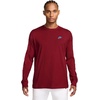 Nike Men’s Sportswear Club Long-Sleeve T-Shirt(Tough Red)