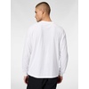 Nike Men’s Sportswear Club Long-Sleeve T-Shirt(White/Black)