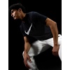 Nike Men’s Swoosh Sportswear T-Shirt(Black/White)
