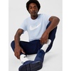 Nike Men’s Swoosh Sportswear T-Shirt(Hydrogen Blue)