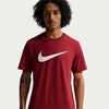 Nike Men’s Swoosh Sportswear T-Shirt(Team Crimson)