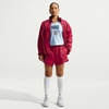 Nike Women’s Sportswear Athletics Department Woven Shorts(Tough Red/Sail/Sail)