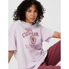 Nike Women’s Sportswear Classic Boyfriend T-Shirt(Bleached Lilac)