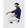 Nike Women’s Studio Fleece Mid-Rise Cuff Sweatpants(Birch Heather/Black)