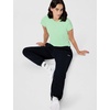 Nike Women’s Studio Fleece Mid-Rise Cuff Sweatpants(Black/Sail)