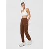 Nike Women’s Studio Fleece Mid-Rise Cuff Sweatpants(Cacao Wow/Sail)