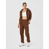 Nike Women’s Studio Fleece Mid-Rise Cuff Sweatpants(Cacao Wow/Sail)