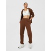 Nike Women’s Studio Fleece Mid-Rise Cuff Sweatpants(Cacao Wow/Sail)