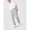 Nike Women’s Studio Fleece Mid-Rise Cuff Sweatpants(Dark Grey Heather/Sail)