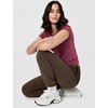 Nike Women’s Studio Fleece Mid-Rise Cuff Sweatpants(Dark Hazel/Sail)