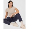 Nike Women’s Studio Fleece Mid-Rise Cuff Sweatpants(Gridiron/Sail)