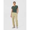 Nike Women’s Studio Fleece Mid-Rise Cuff Sweatpants(Parachute Beige/Sail)