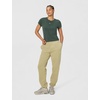Nike Women’s Studio Fleece Mid-Rise Cuff Sweatpants(Parachute Beige/Sail)