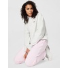 Nike Women’s Studio Fleece Mid-Rise Cuff Sweatpants(Pink Foam/Sail)