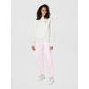 Nike Women’s Studio Fleece Mid-Rise Cuff Sweatpants(Pink Foam/Sail)